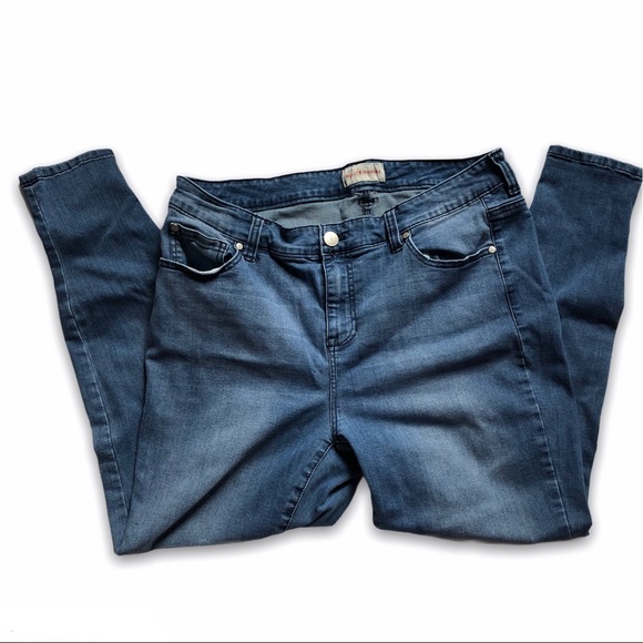 high waisted skinny jeans size 16